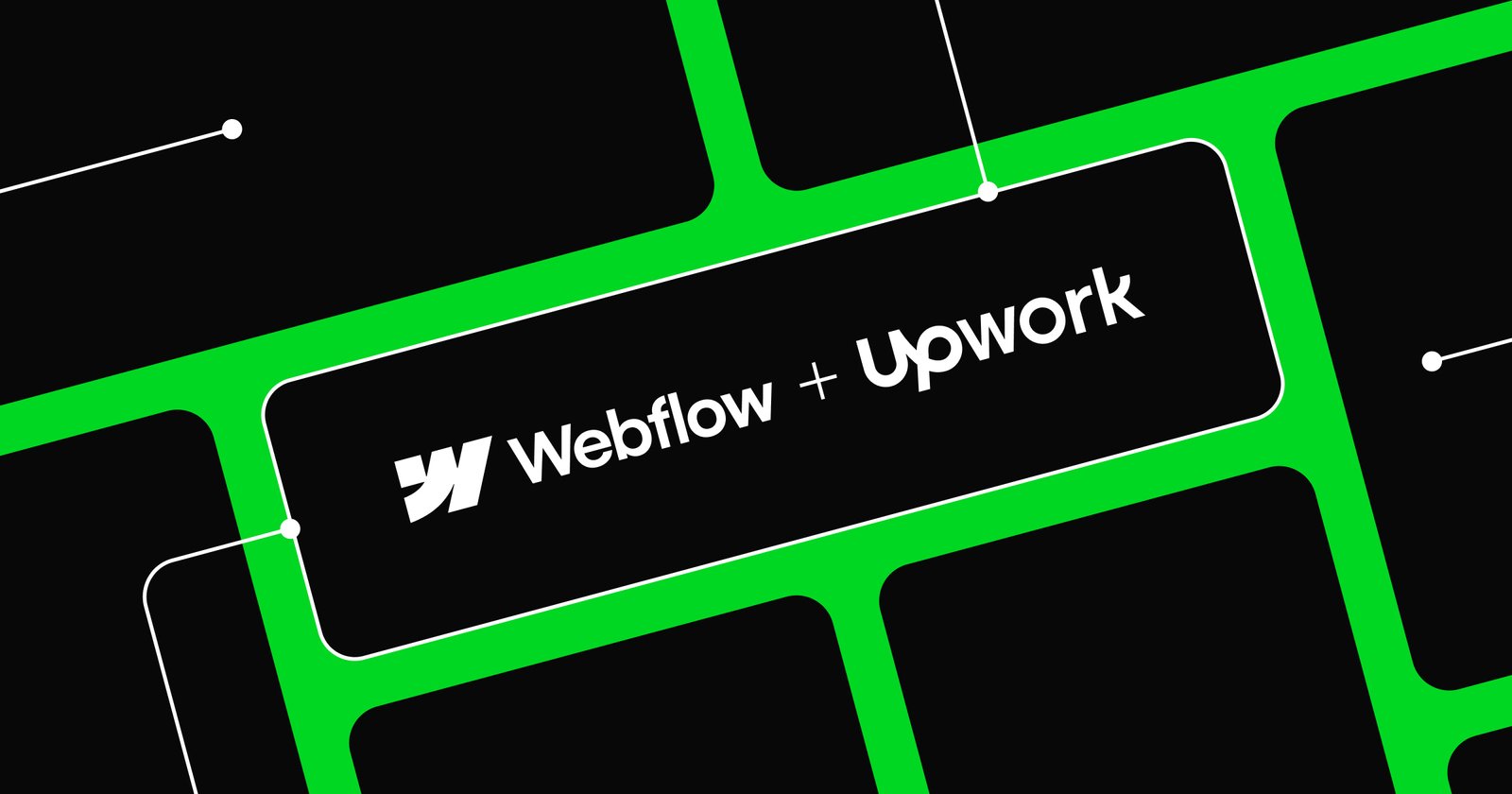 Highlight your work and attract new opportunities with Upwork and Webflow